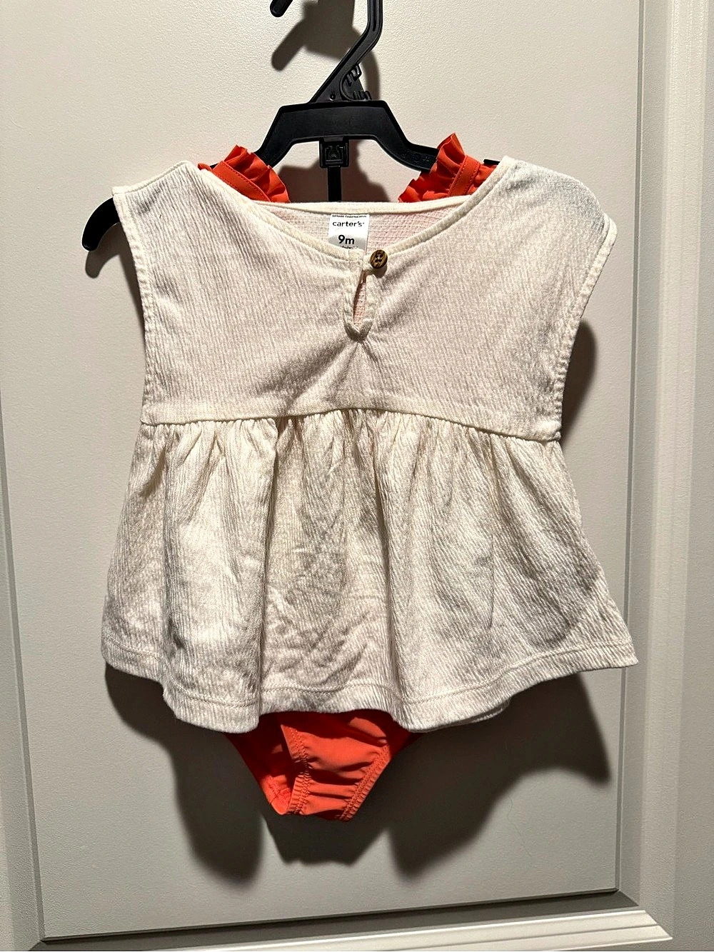 carter's Baby Girl 3-Piece Tankini & Cover-up Set Baby 9M Two-Piece Swimsuit Set